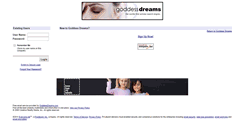 Desktop Screenshot of freemail.goddessdreams.com