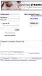 Mobile Screenshot of freemail.goddessdreams.com